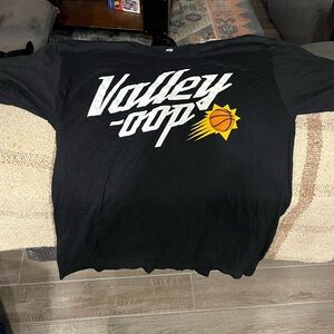 Valley-Oop Phx Suns unisex Black T-Shirt